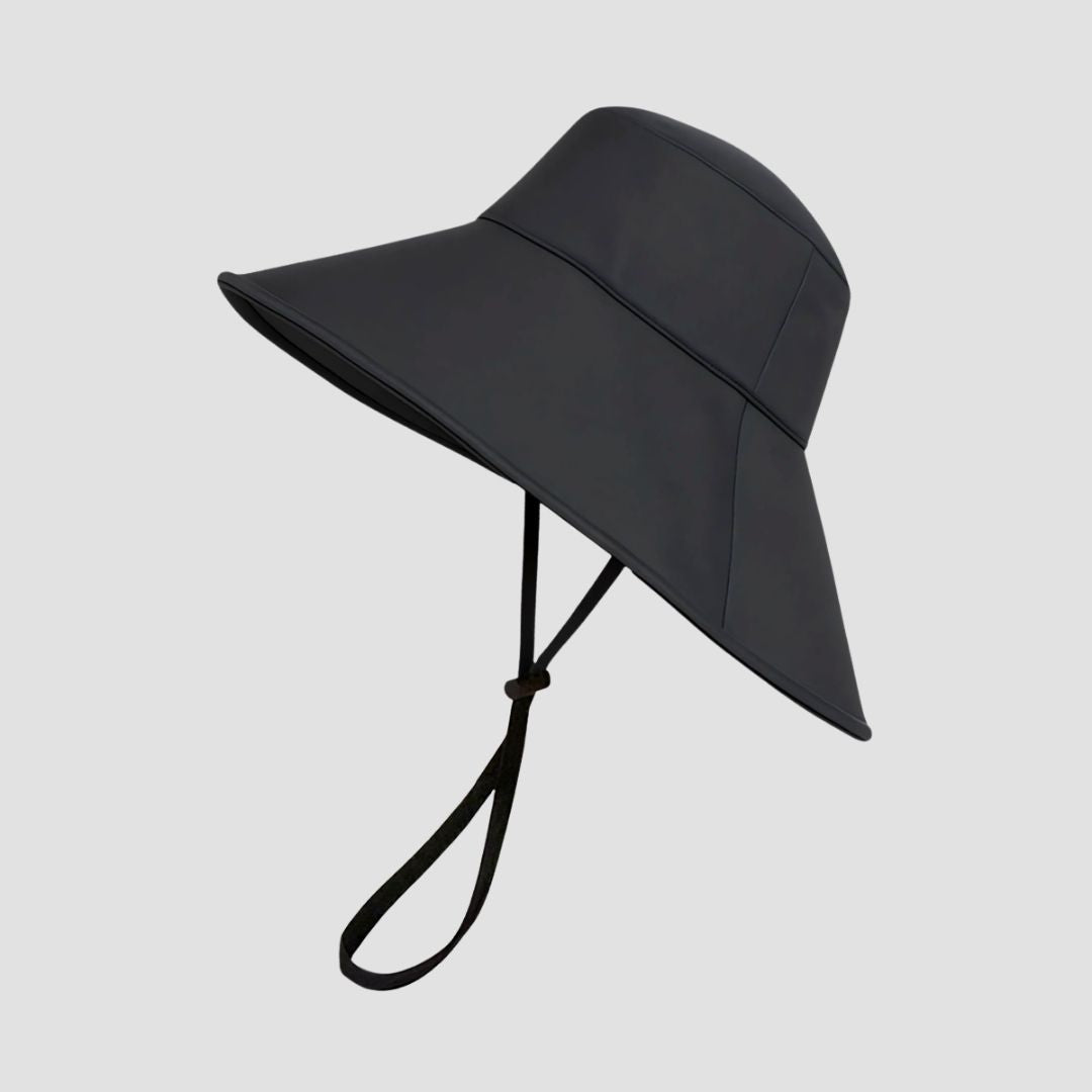 Hairbrella Satin-Lined, Waterproof, Wide Brim Sun Hat