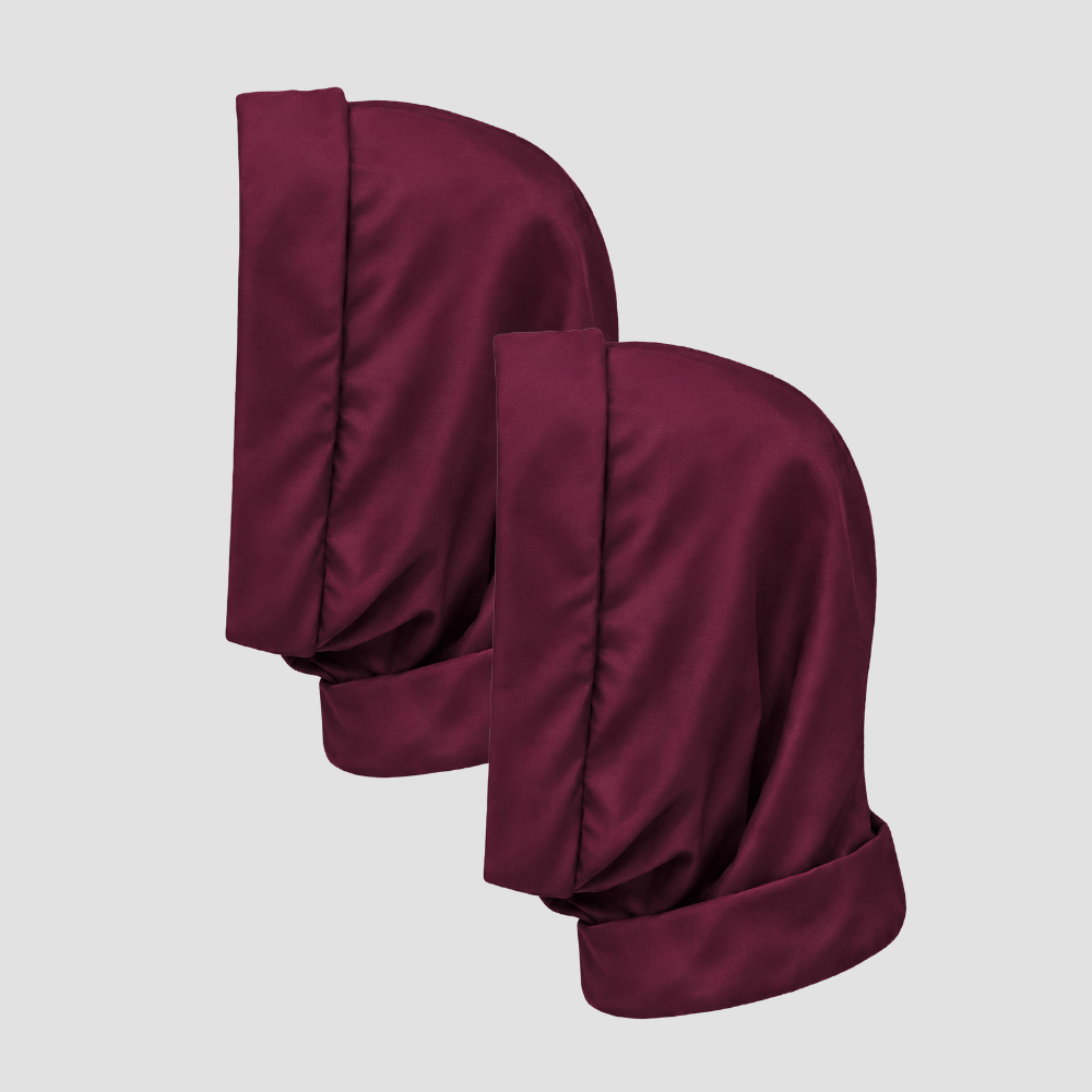 Hairbrella Satin-Lined, Waterproof, Packable Lite Rain Scarf - Bundle(2)