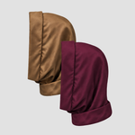 Hairbrella Satin-Lined, Waterproof, Packable Lite Rain Scarf - Bundle(2)