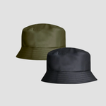 Satin-Lined, Waterproof Matte Bucket Hat - Bundle (2)