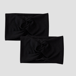 Hairbrella Satin-Lined Twist-Front Headband Bundle of 2